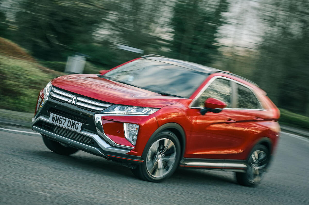 mitsubishi eclipse cross 4wd 2018 uk review