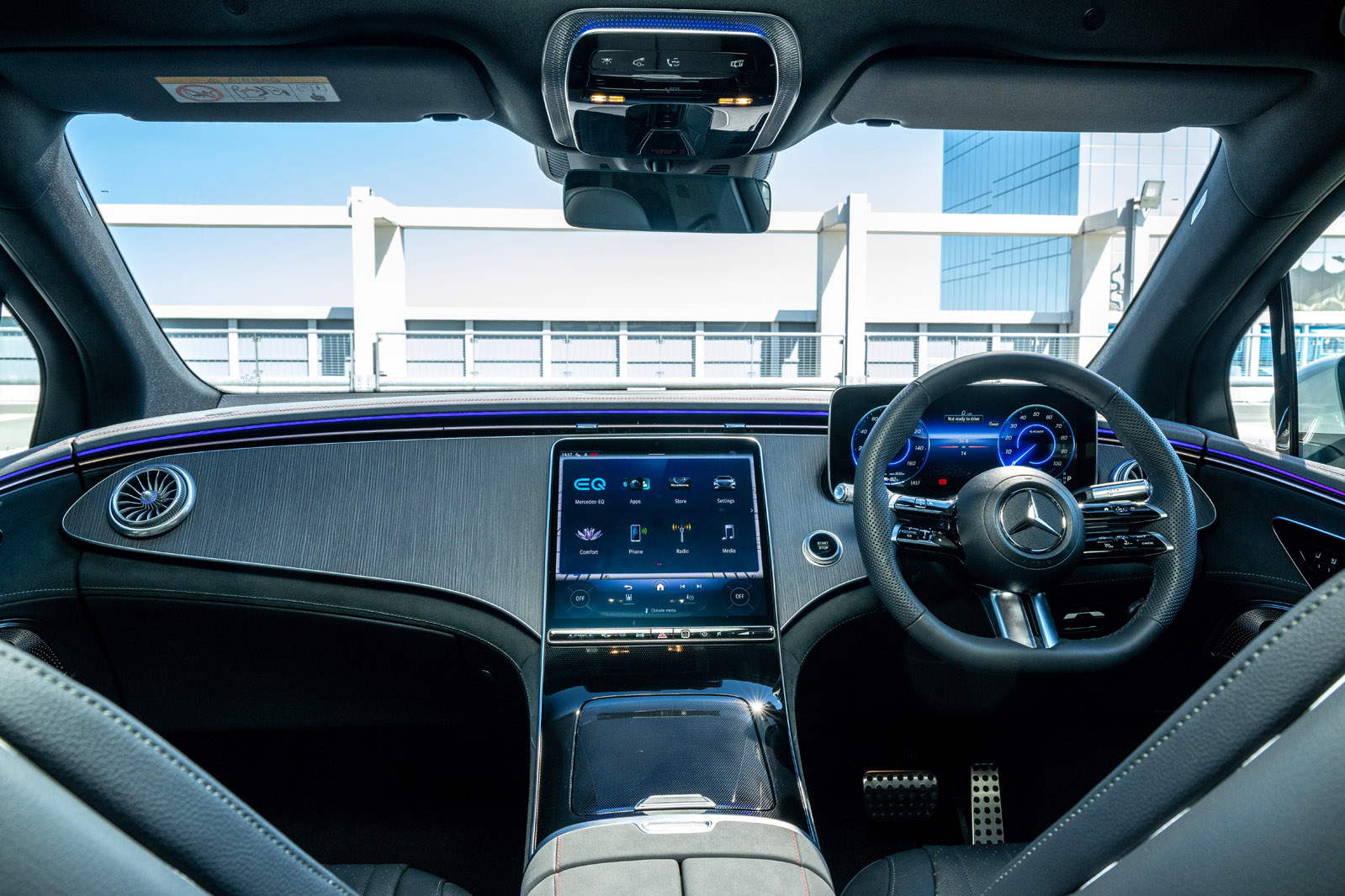 mercedes eqs suv 2022 interior