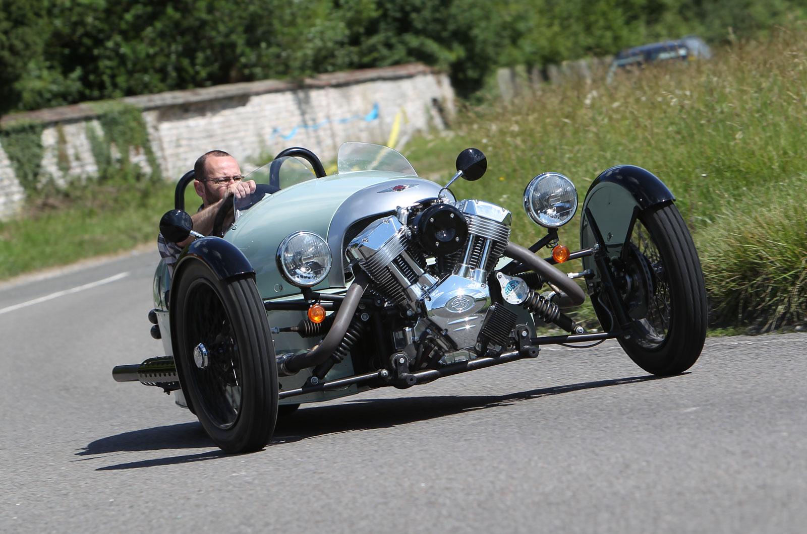 Morgan 3 Wheeler 1.8 convertible first UK drive