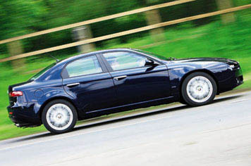 Alfa Romeo 159 SW 3.2 V6 REVIEW on AUTOBAHN [NO SPEED LIMIT] by