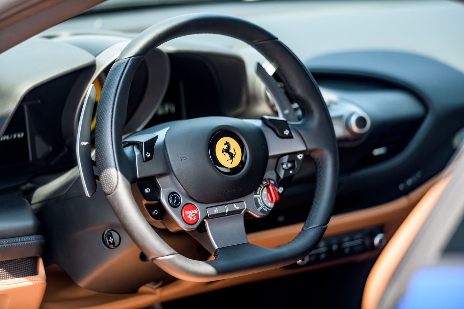 f8 steering wheel