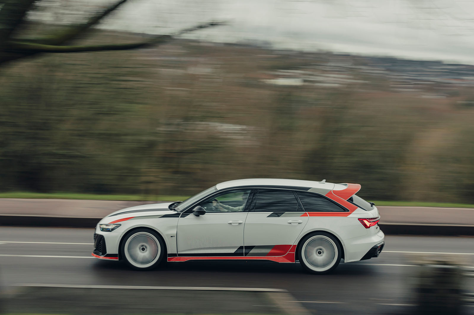 Audi RS6 GT review 2025 002 side panning