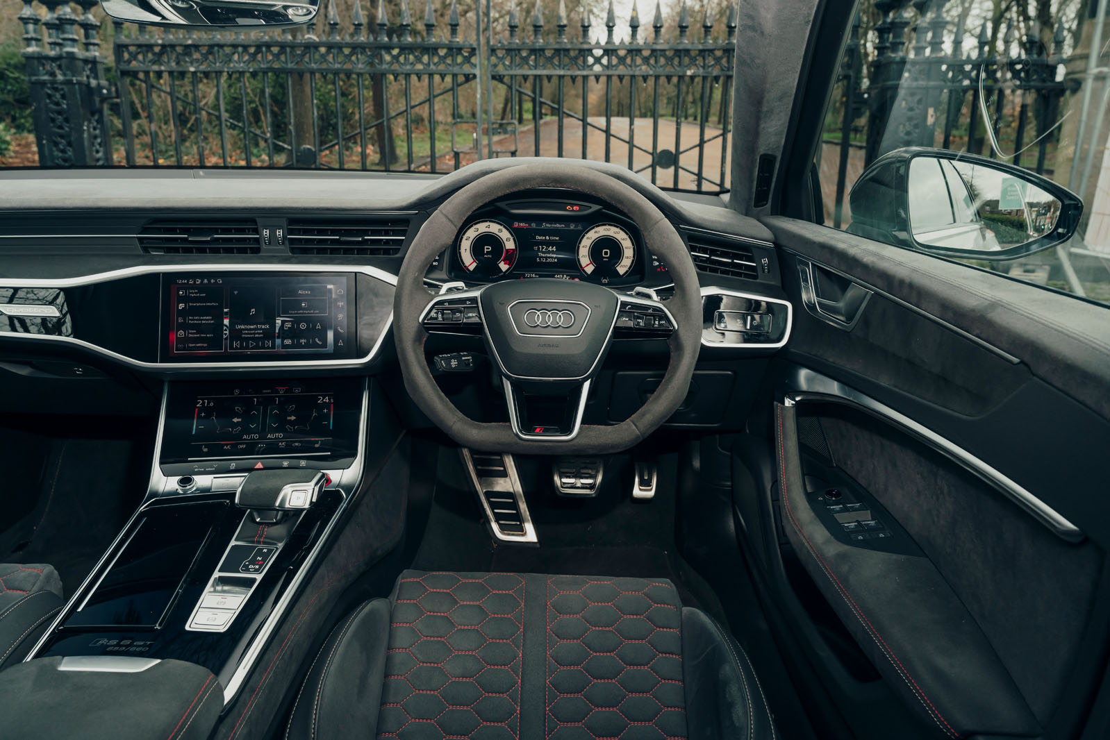 Audi RS6 GT review 2025 010 dash