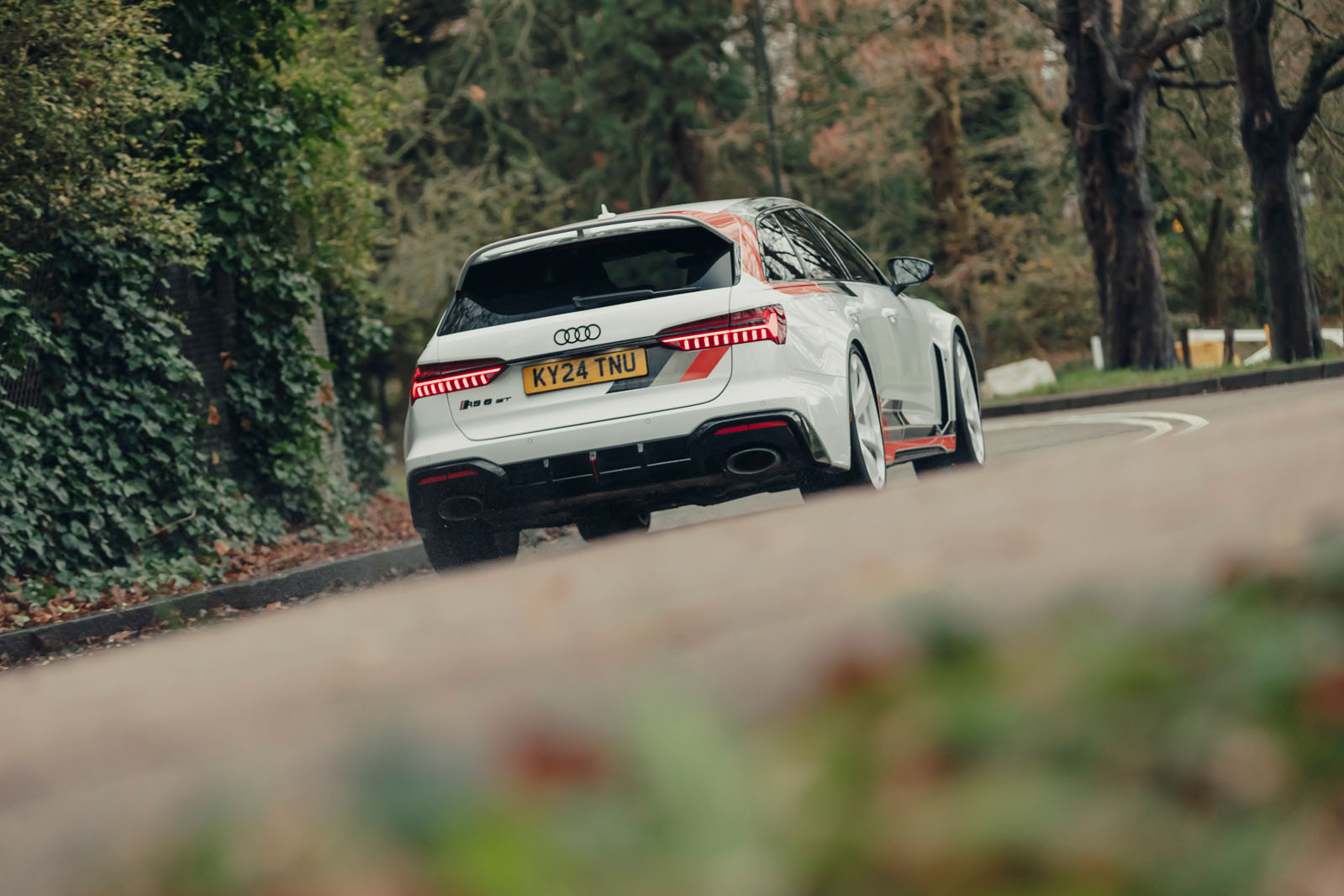 Audi RS6 GT review 2025 024 rear corner