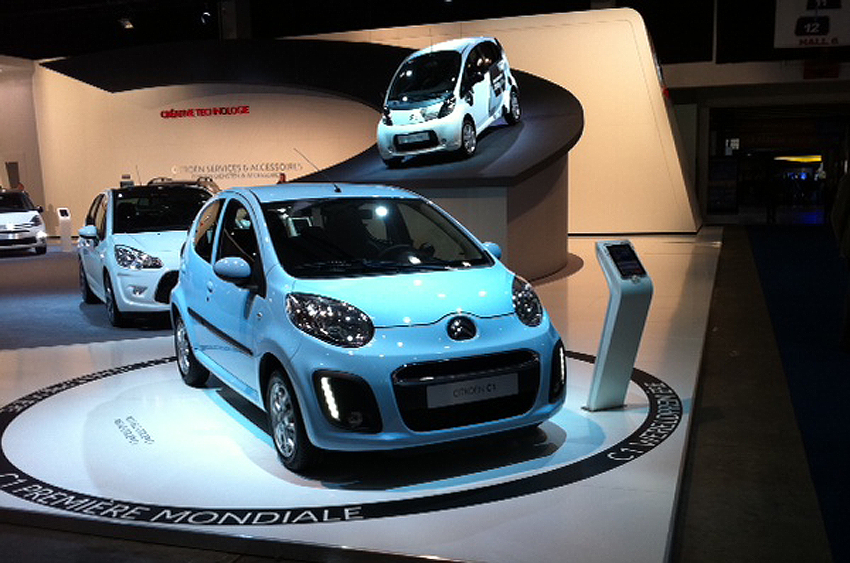 Citroen C1 Urban Ride concept car (2014) revealed