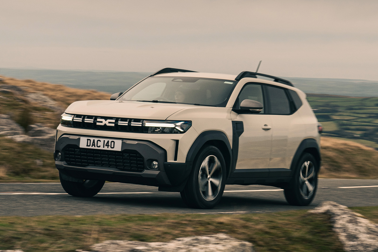 Dacia Duster review   front on the road