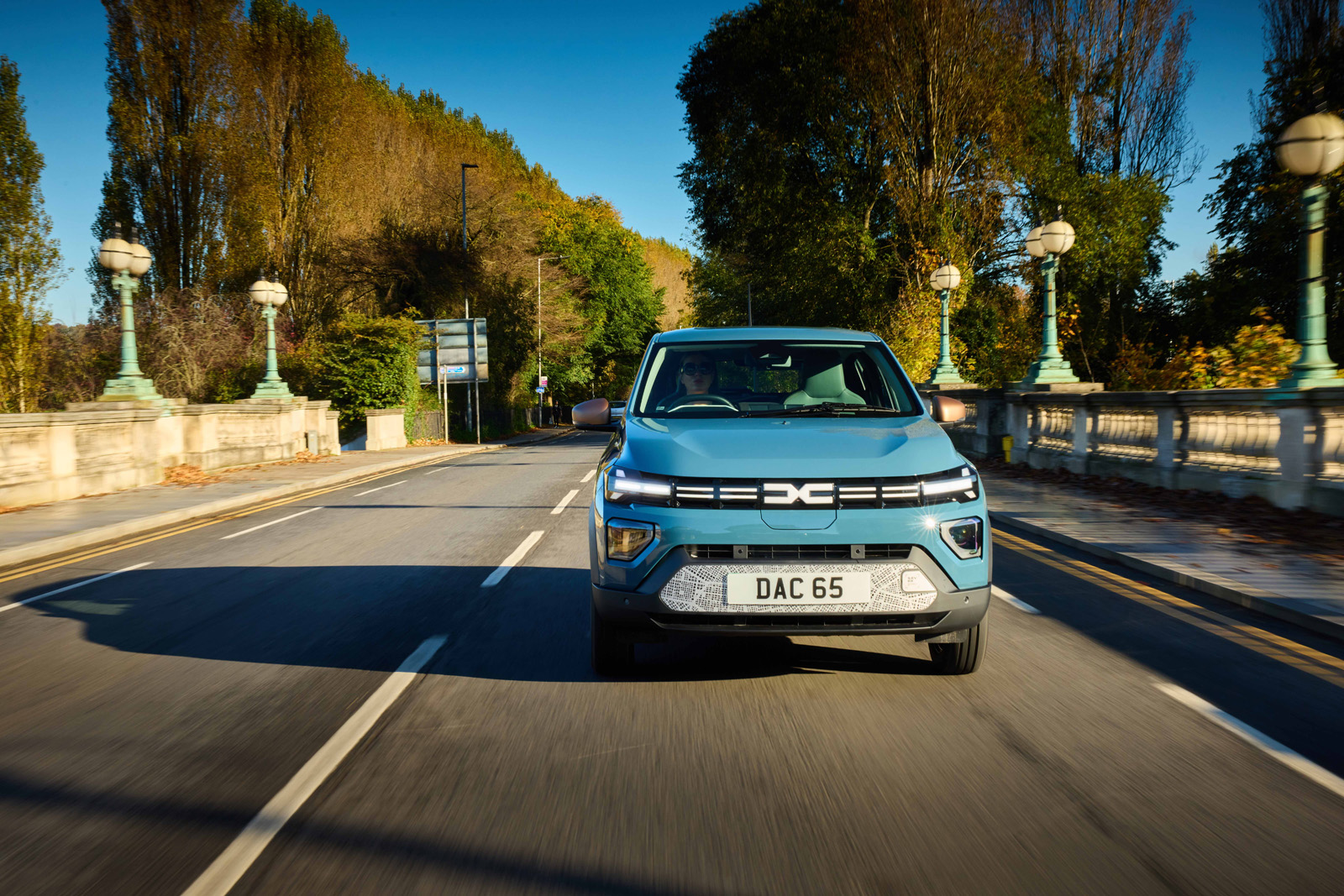 Dacia Spring review   front view