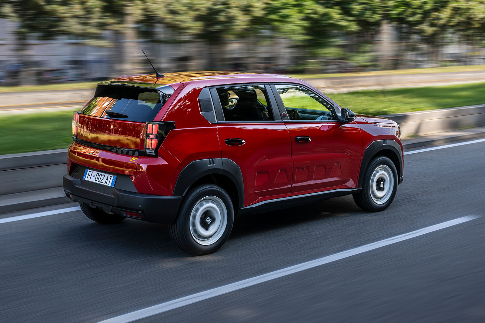 Fiat Grande Panda review 2025 002 rear tracking