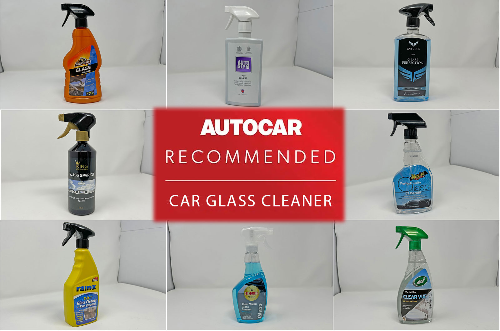 Which car glass cleaner is best?