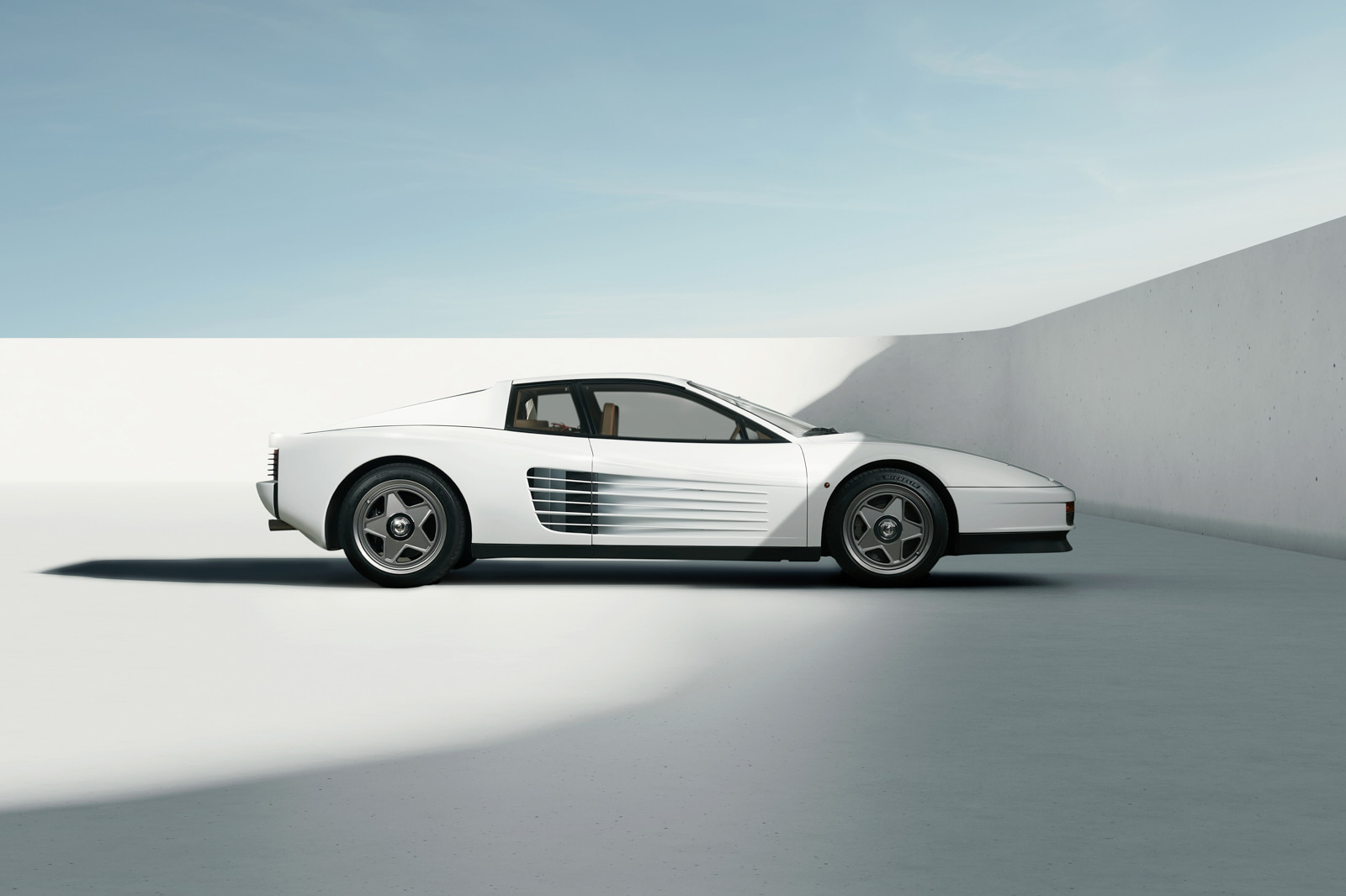 Swiss firm officially reveals 200mph Ferrari Testarossa