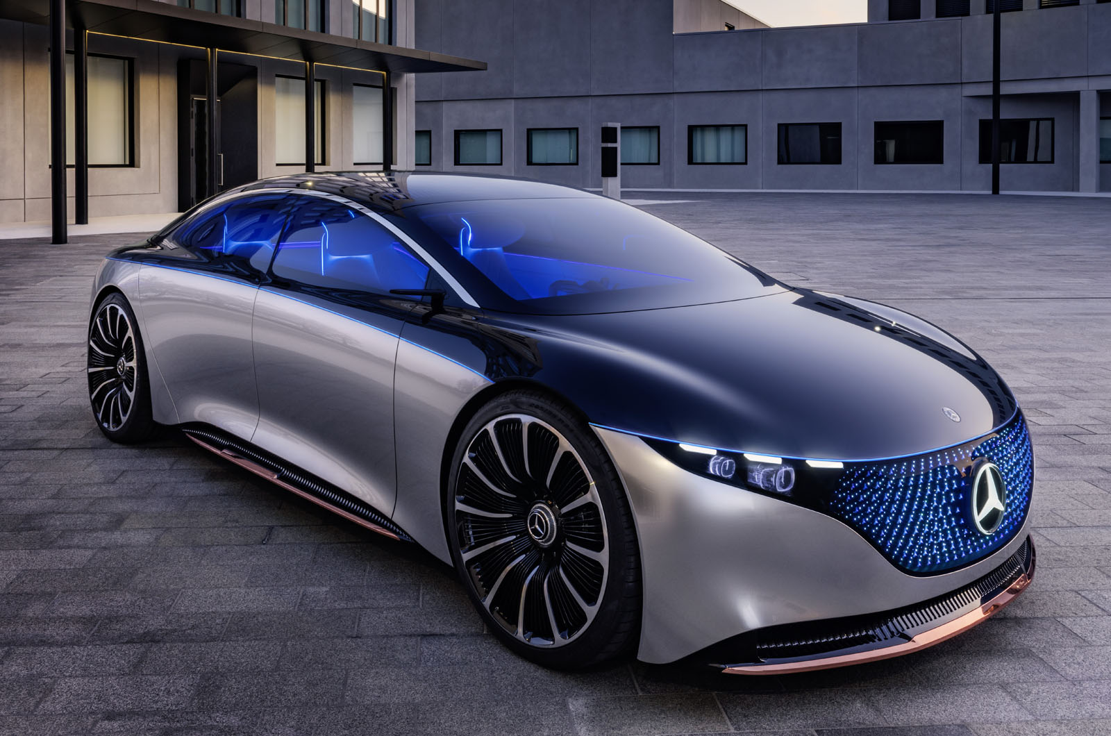 the new electric mercedes