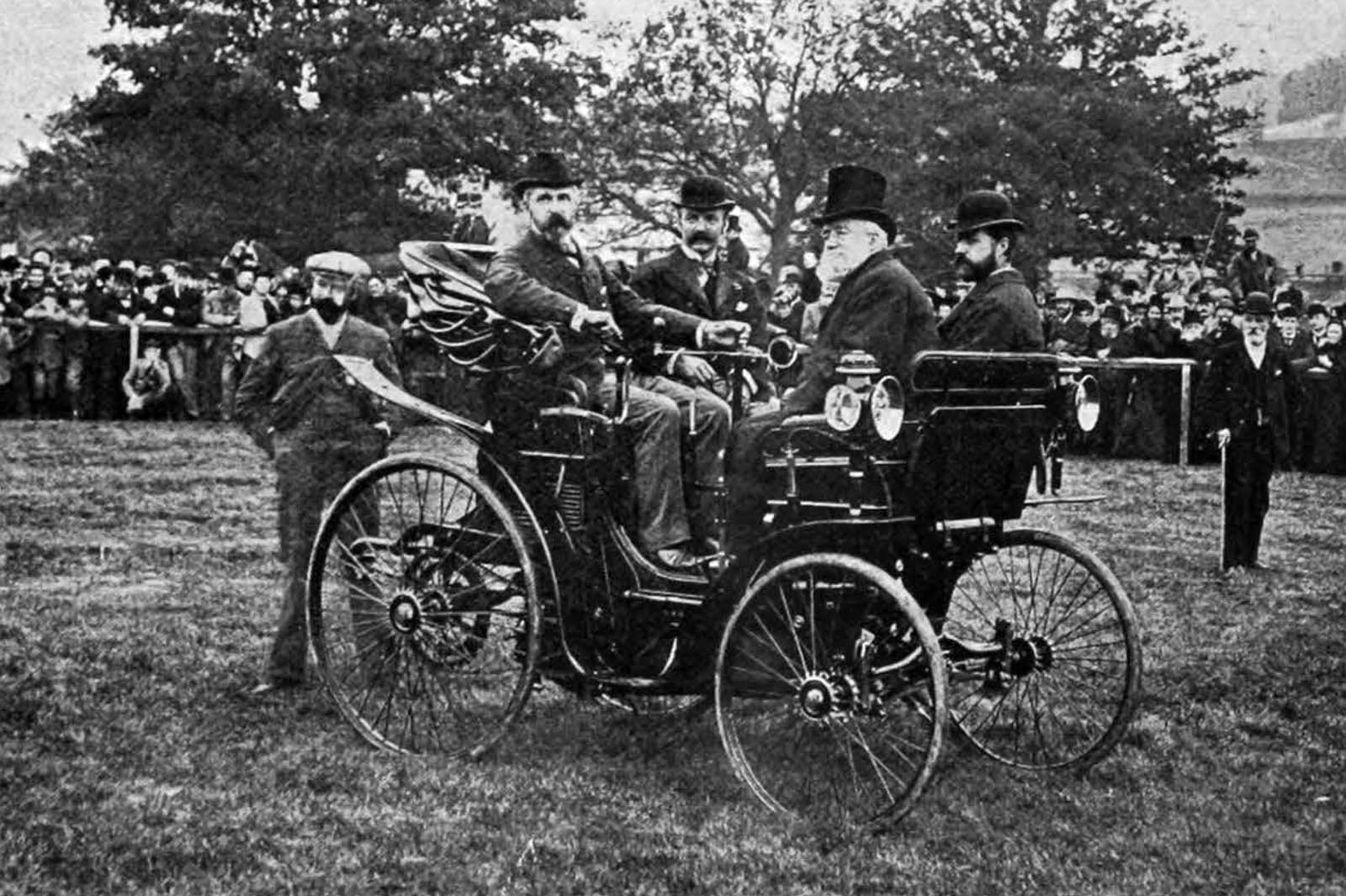 Throwback Thursday 1895: Britain's first public demonstration of cars ...