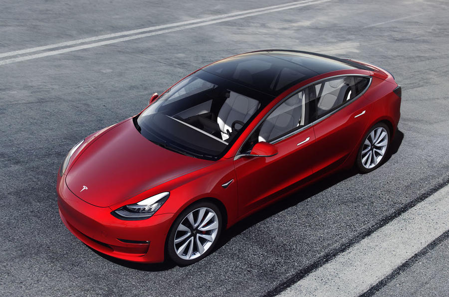 Entrylevel Tesla Model 3 goes on sale in US for 35,000 Autocar