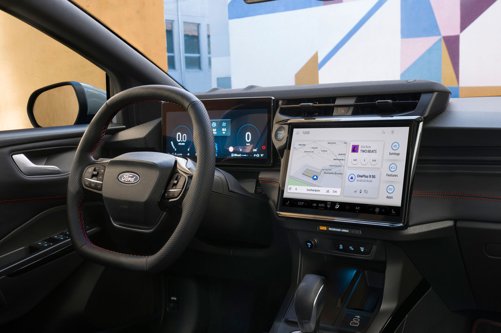 Interior del Ford Puma