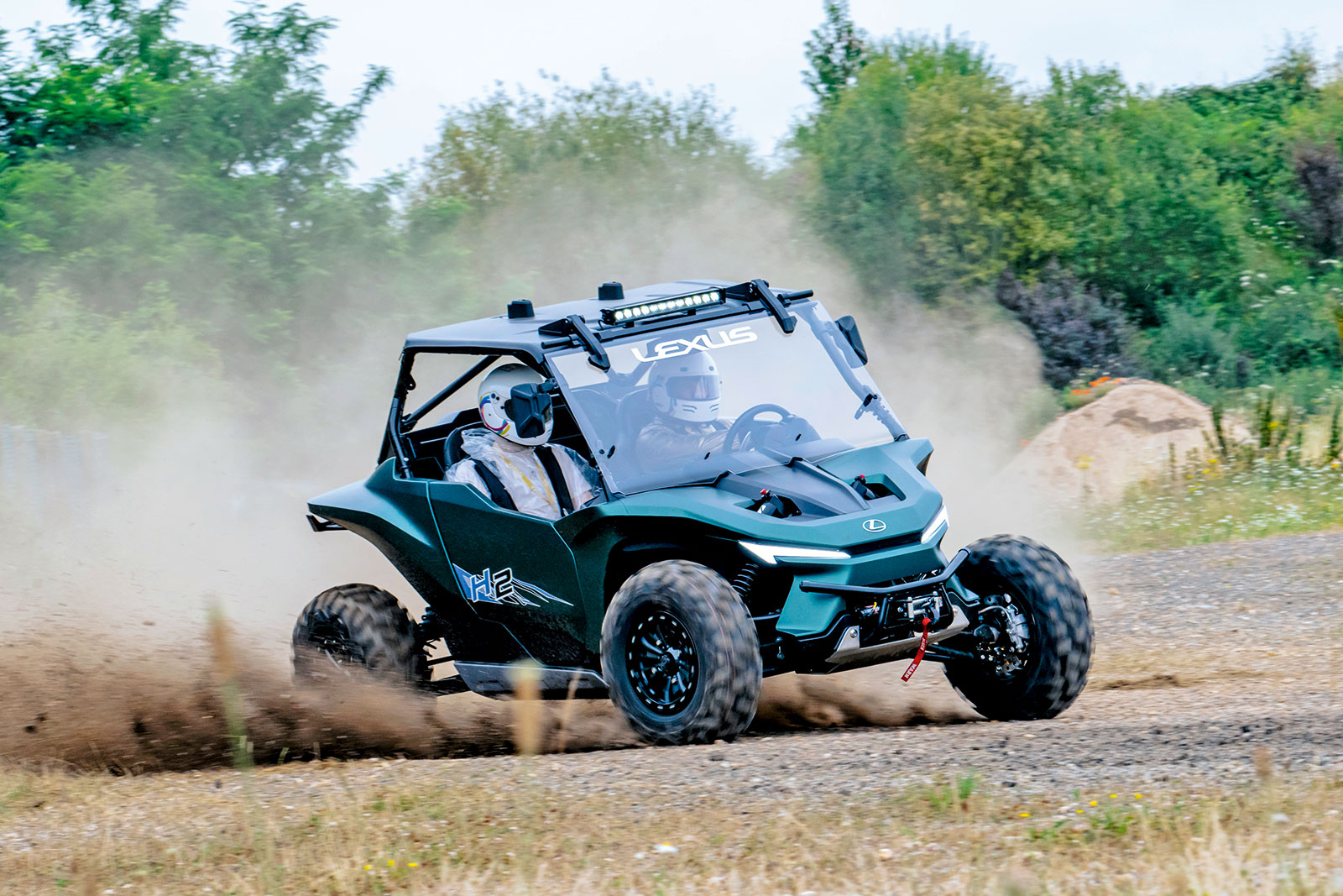 The inside story behind the wild hydrogen-powered Lexus buggy