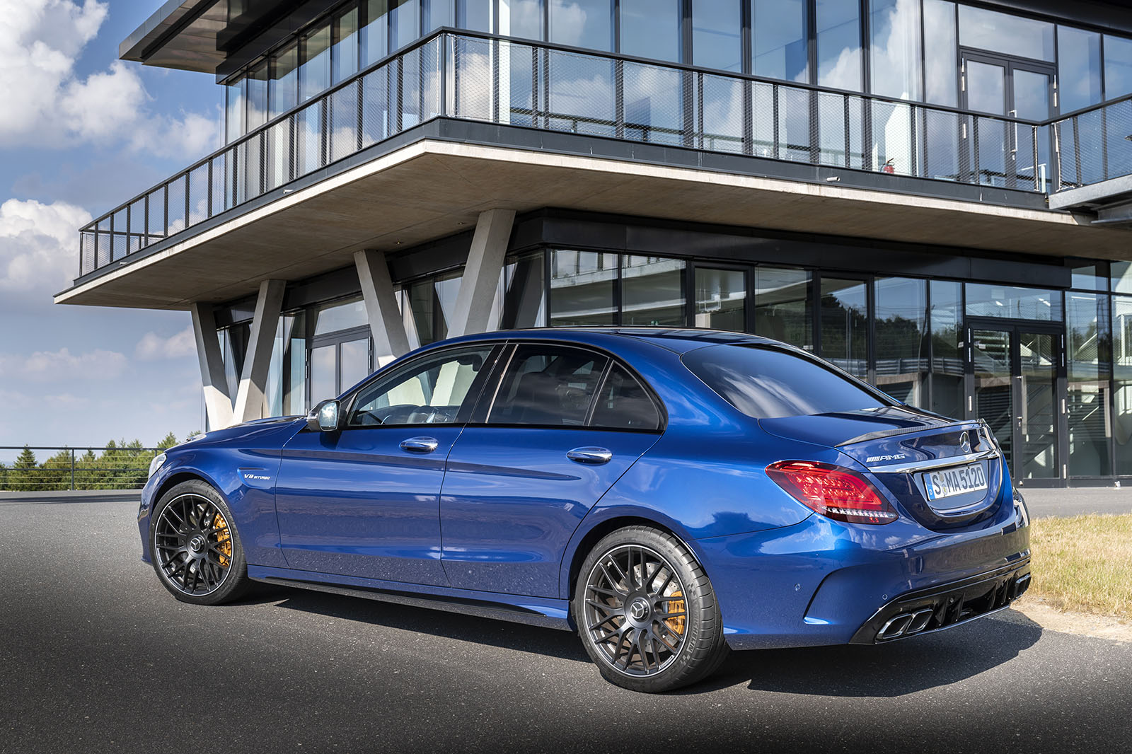 Mercedes Amg C63 S Saloon 18 Review Autocar