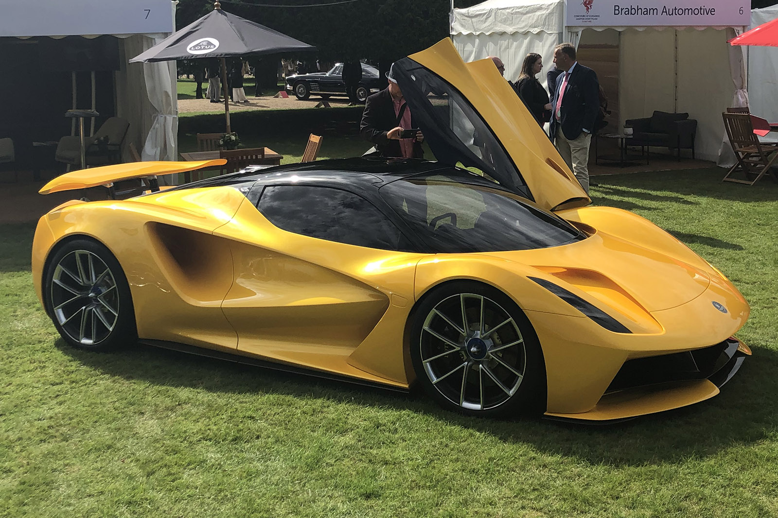 Lotus Evija: 2000bhp hypercar stars at Concours of Elegance | Autocar