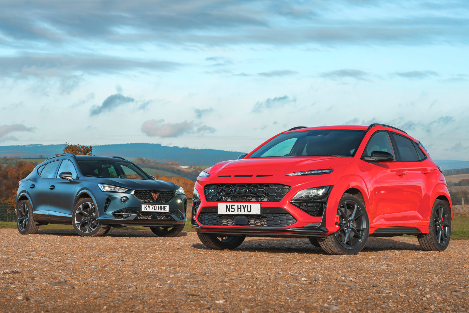 High-rise hot hatches: Hyundai Kona N vs Cupra Formentor