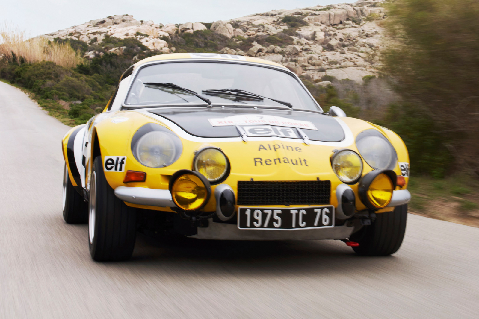 Alpine A110 Tour de Corse 75 harks back to firm's rallying history