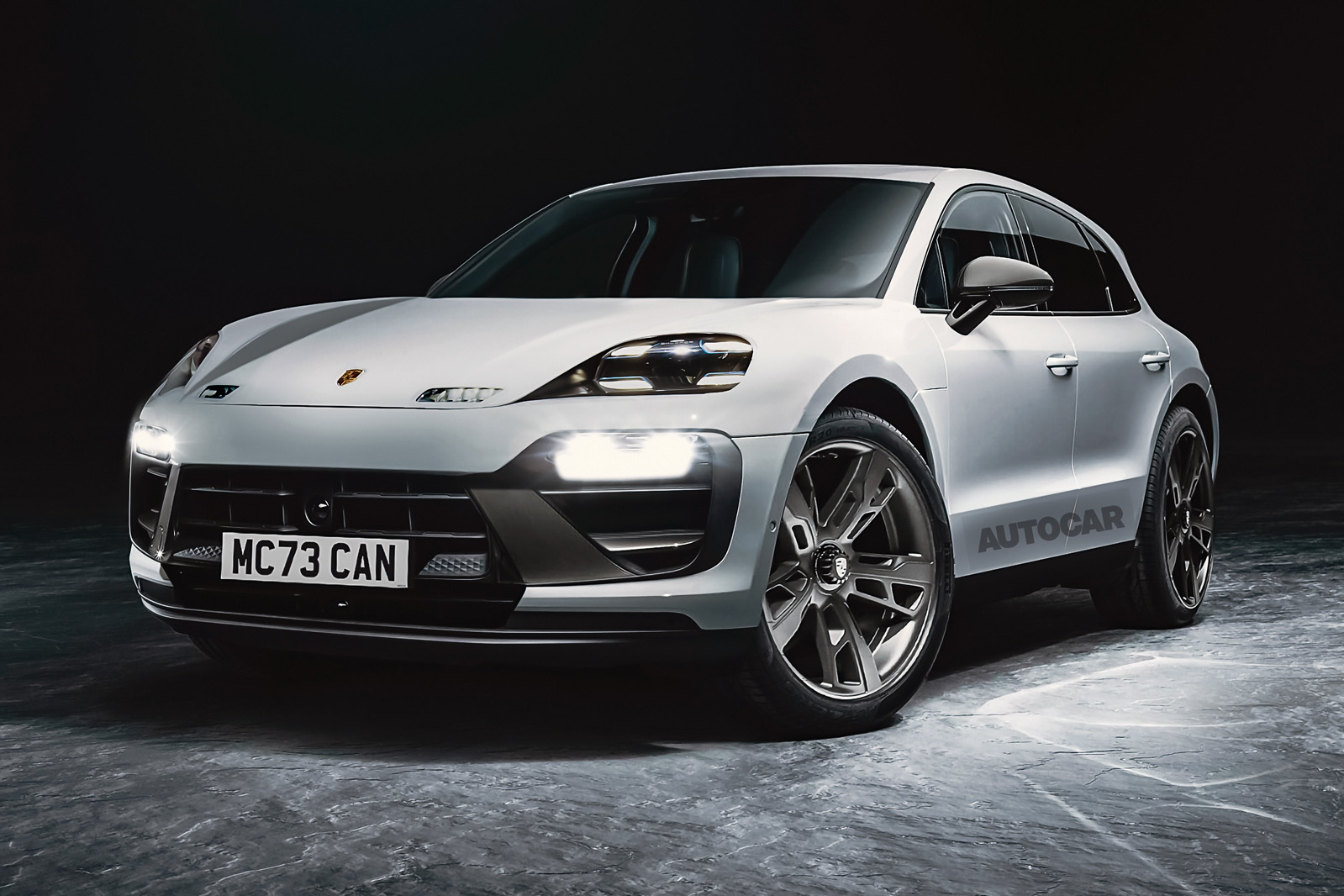 new porsche macan ev 2023