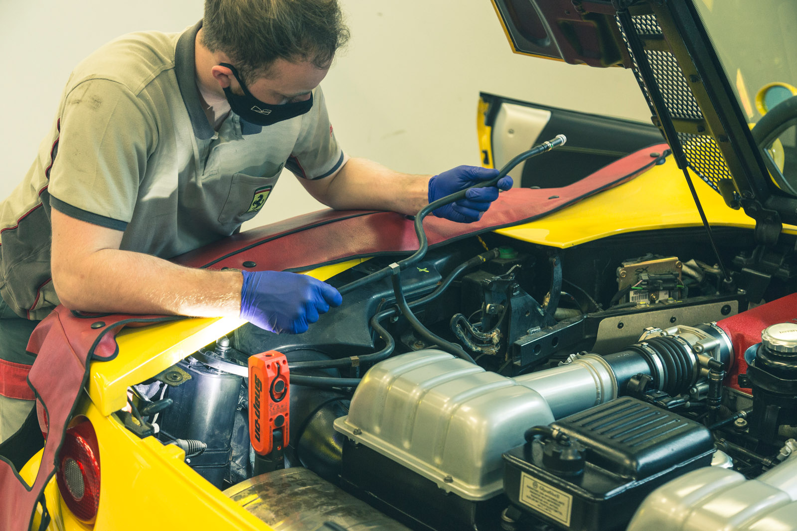 Ferrari clearance technician training