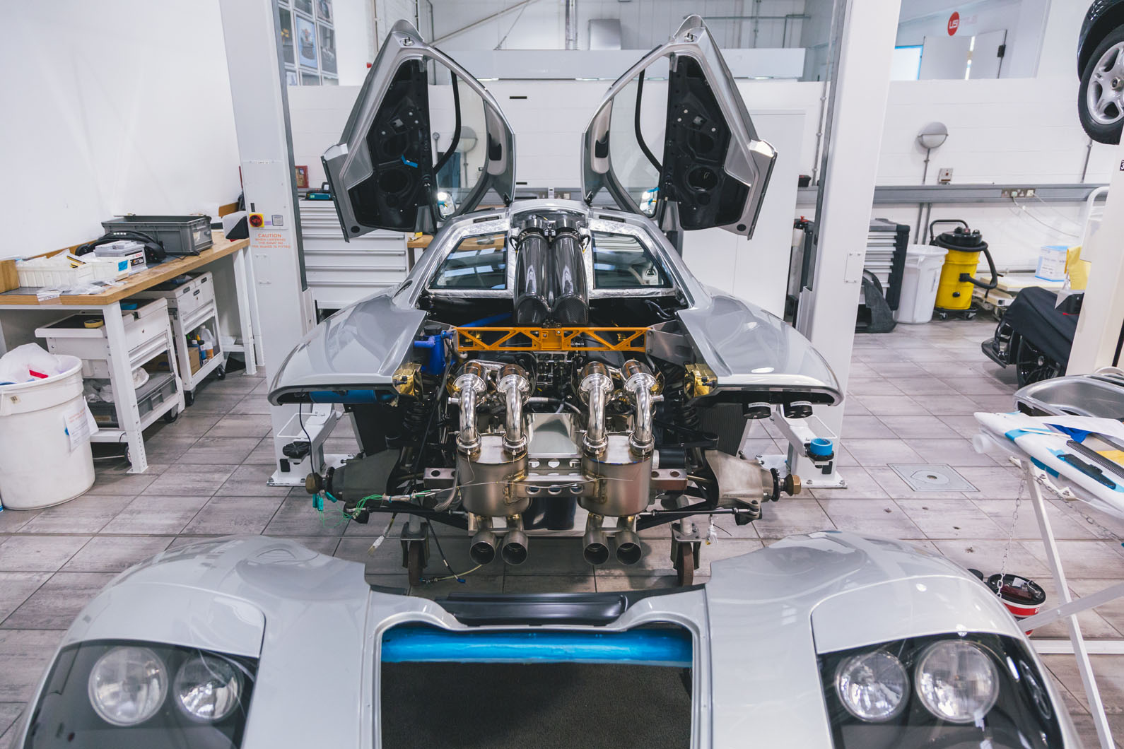 A quick check-up: Servicing the McLaren F1