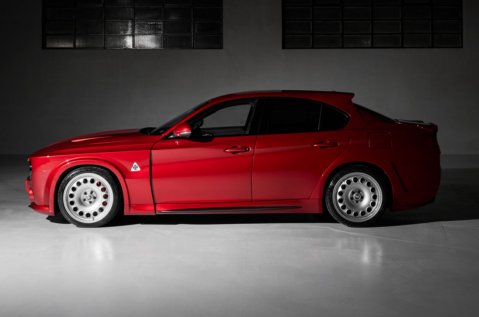 This restomod Alfa Giulia GT has the 503bhp V6 from a Giulia Quadrifoglio