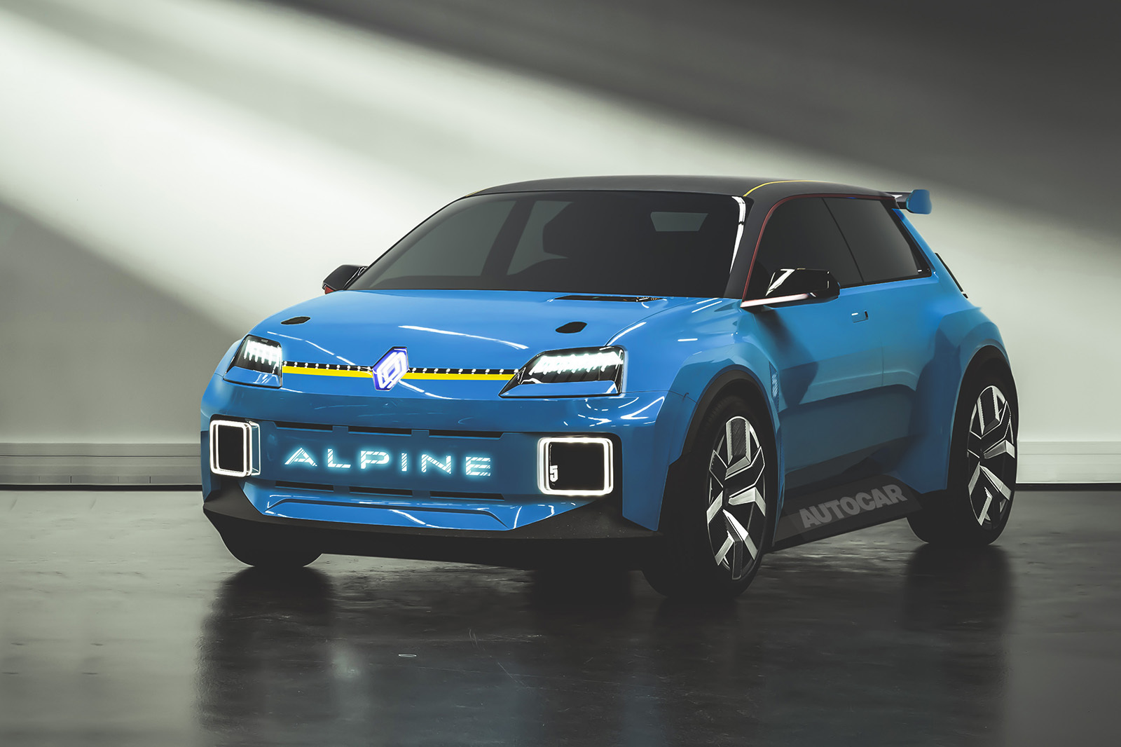 Ga op pad Arthur Conan Doyle beest New Alpine R5: 215bhp electric hot hatch due in 2024 | Autocar