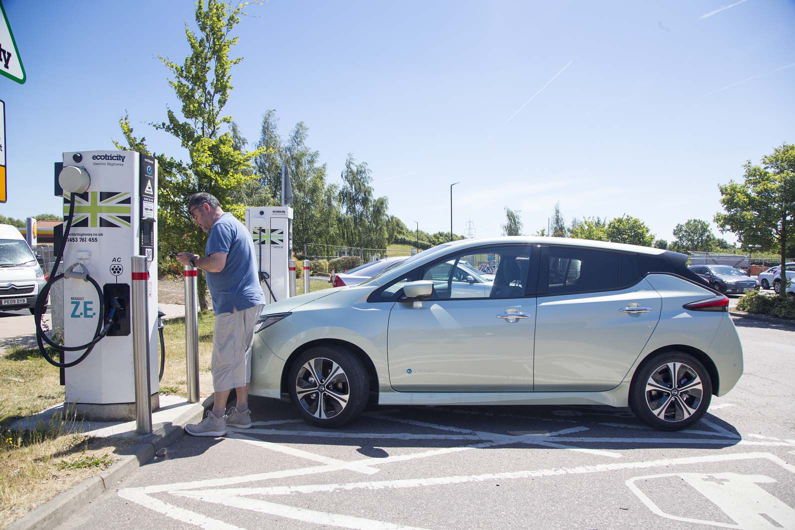 leaf charging station