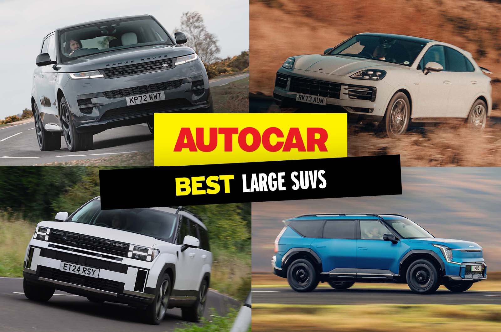 The best large SUVs - driven, rated and ranked