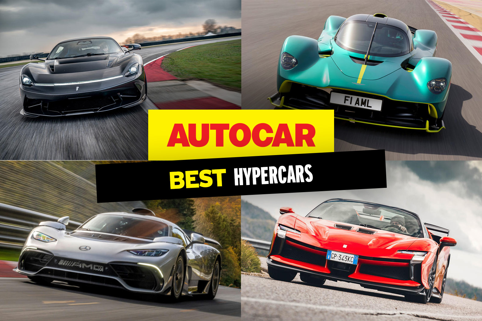 The best hypercars - driven, rated and ranked