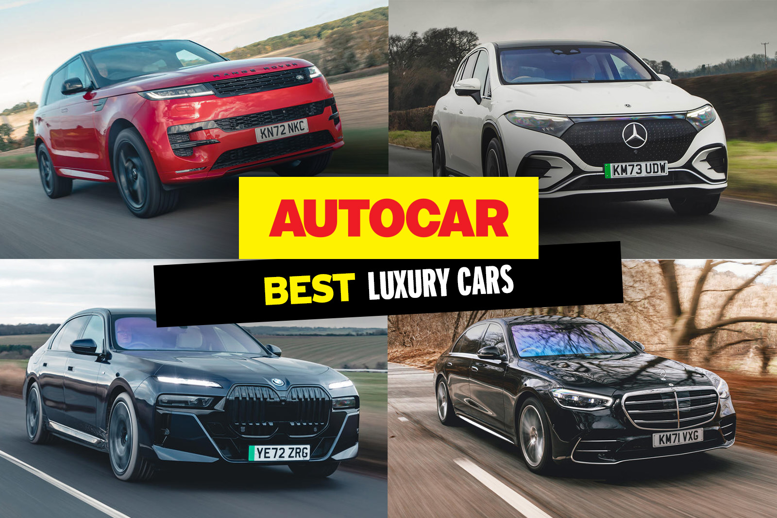 The best luxury cars - driven, rated and ranked