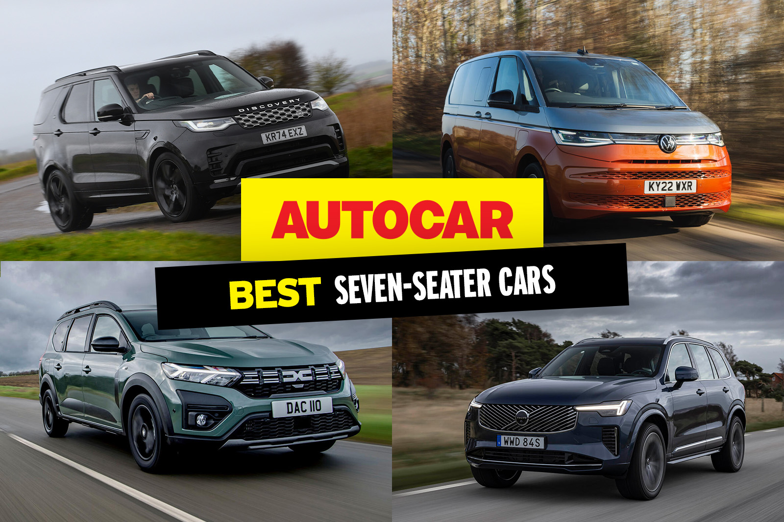 The best seven-seat cars: driven and ranked