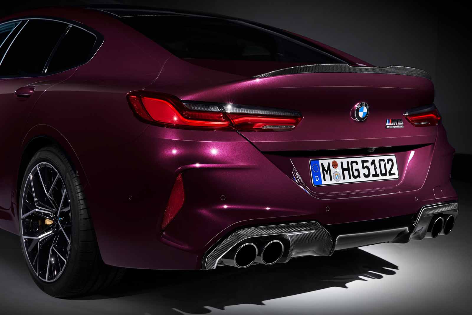 Bmw M8 Gran Coupe Has First Public Outing At La Show Autocar