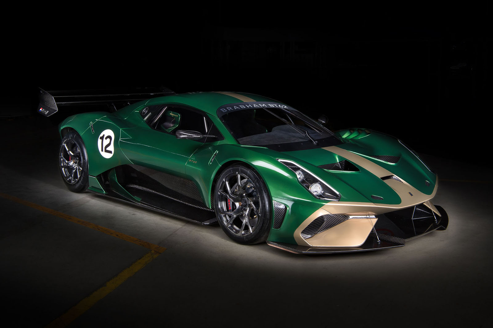 Brabham BT62: 700bhp track-only hypercar demonstrated at Goodwood