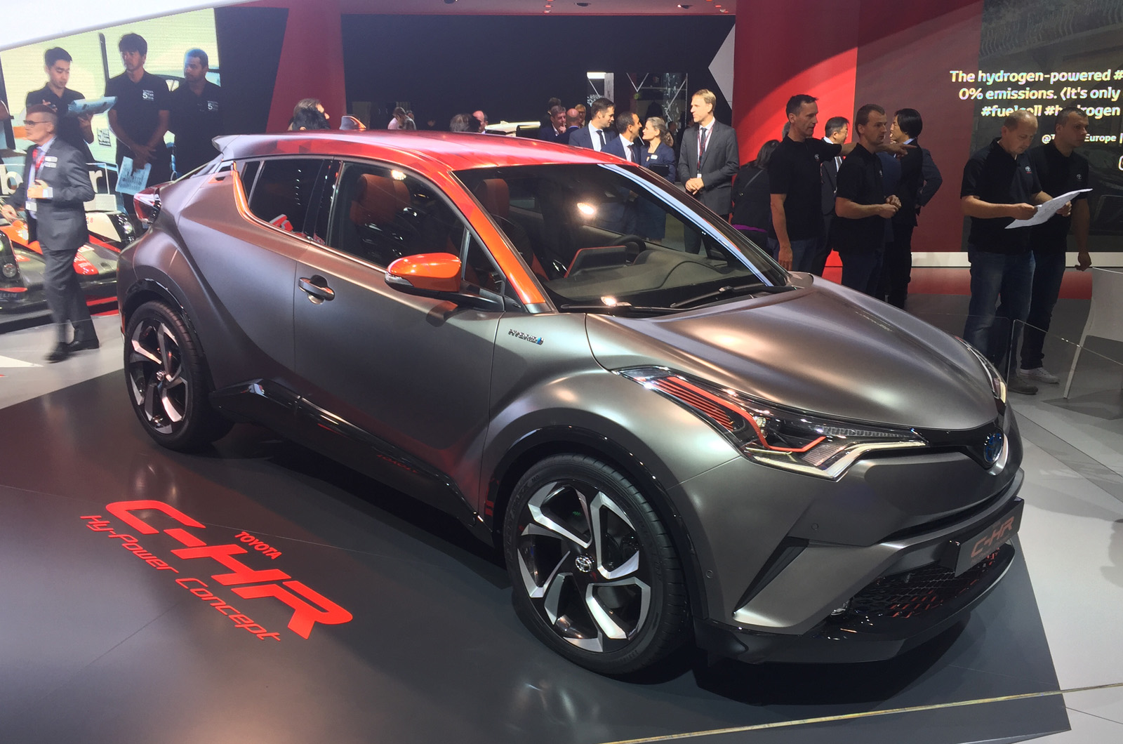Toyota C-HR Hy-Power performance hybrid concept unveiled