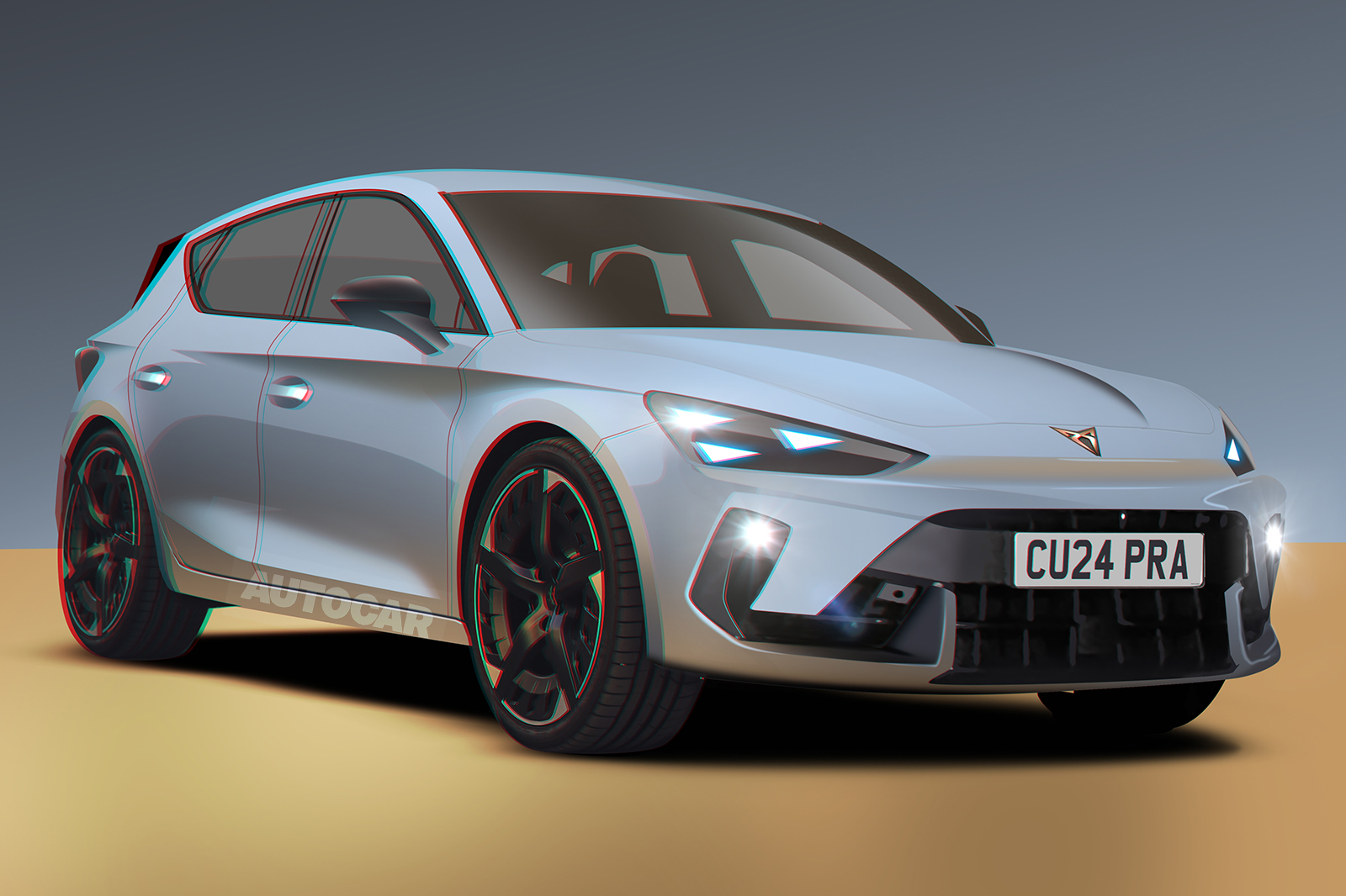 2024 Cupra Leon Almost Ready To Reveal Tavascan-Style Face
