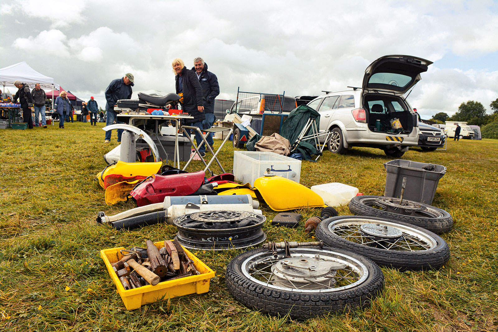 Welcome to the jumble: we visit the ultimate car parts sale