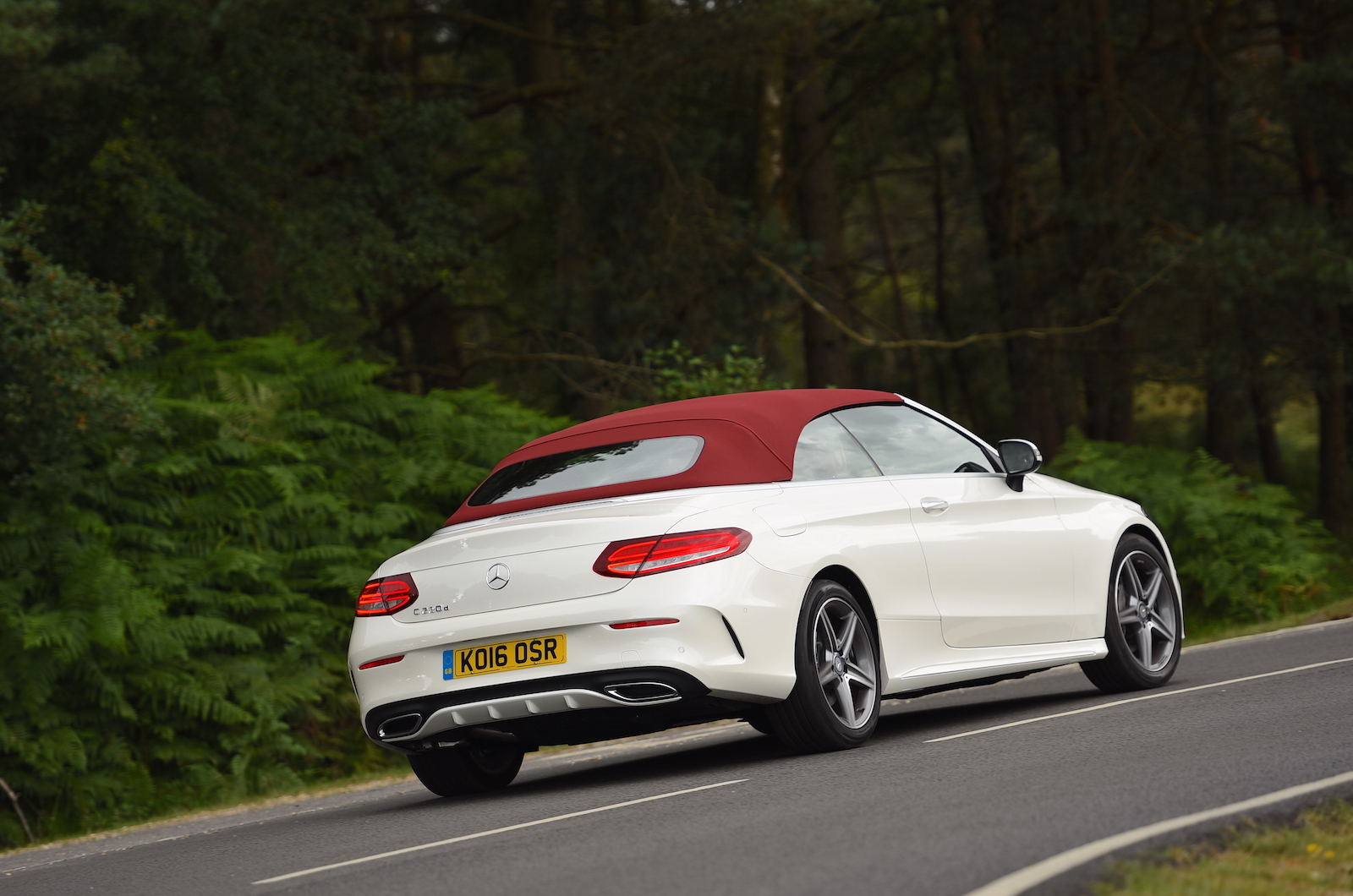 16 Mercedes Benz C 2 D Amg Line Cabriolet Review Review Autocar