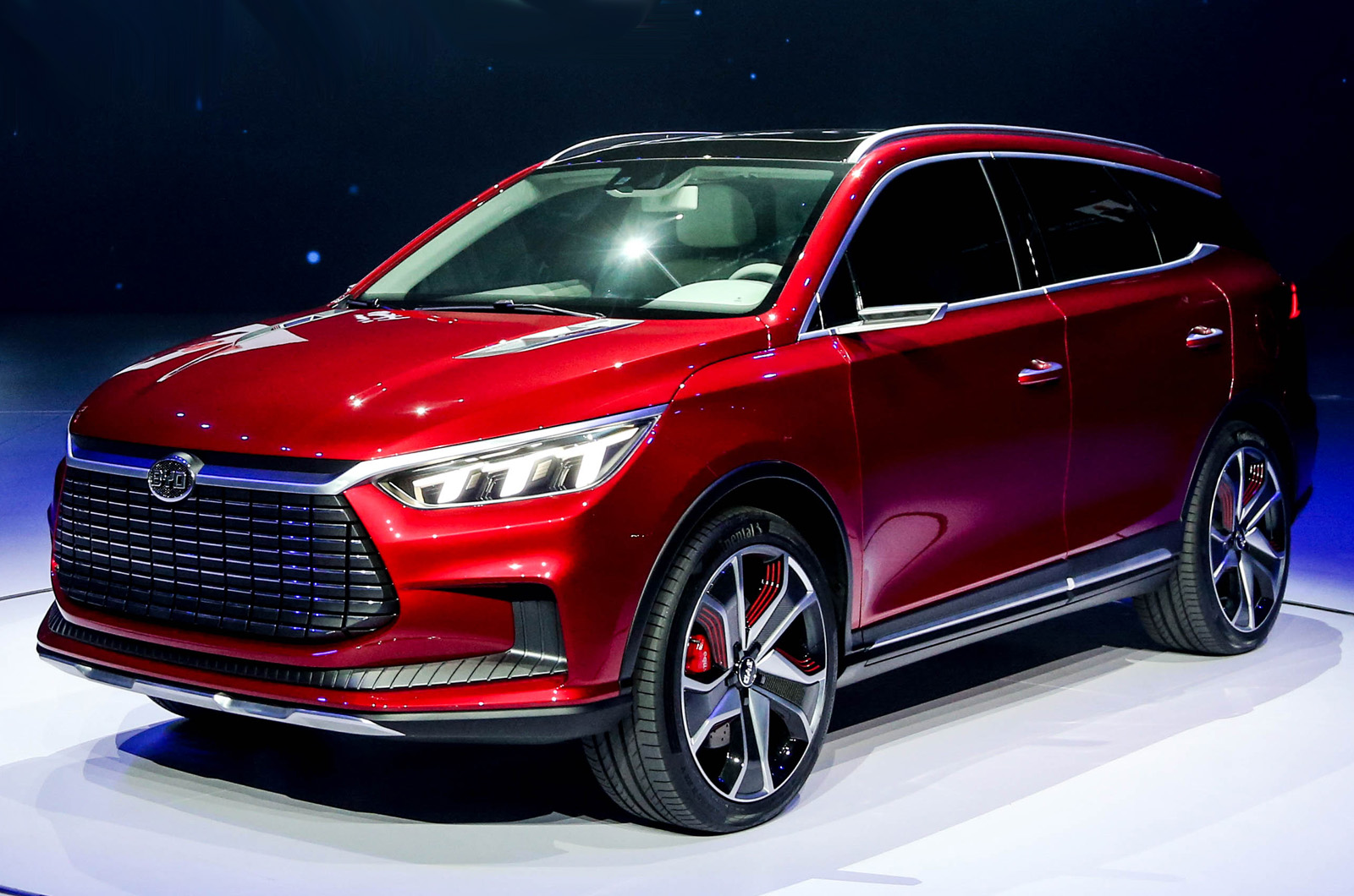 BYD Dynasty electric prototype revealed in Shanghai Autocar