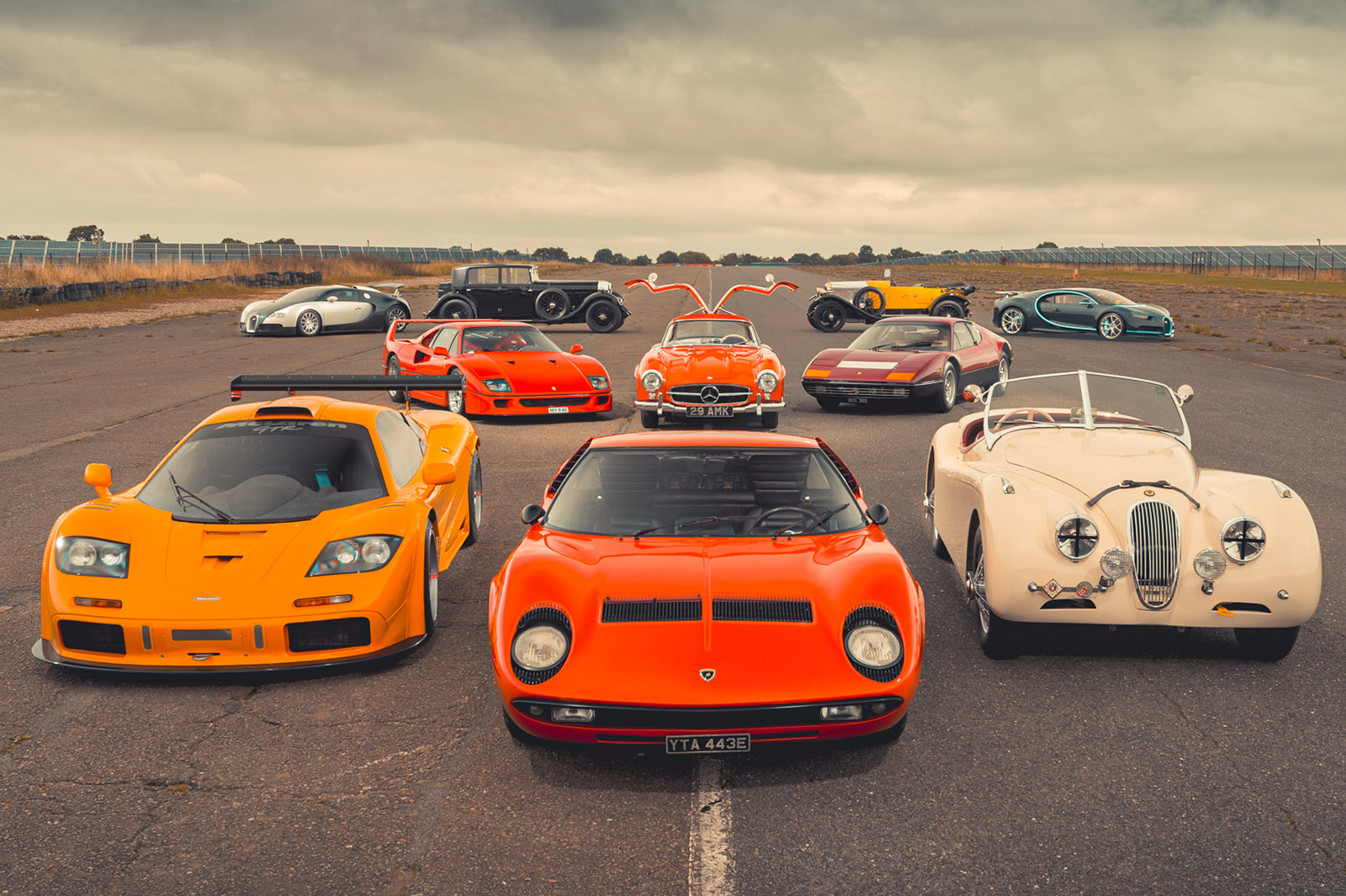 Celebrating a century of speed with £30m+ of Britain's fastest cars ...