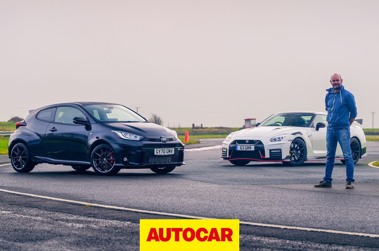 Toyota Gr Yaris Vs Nissan Gt R Nismo Video Review On Track Giant Killing Autocar