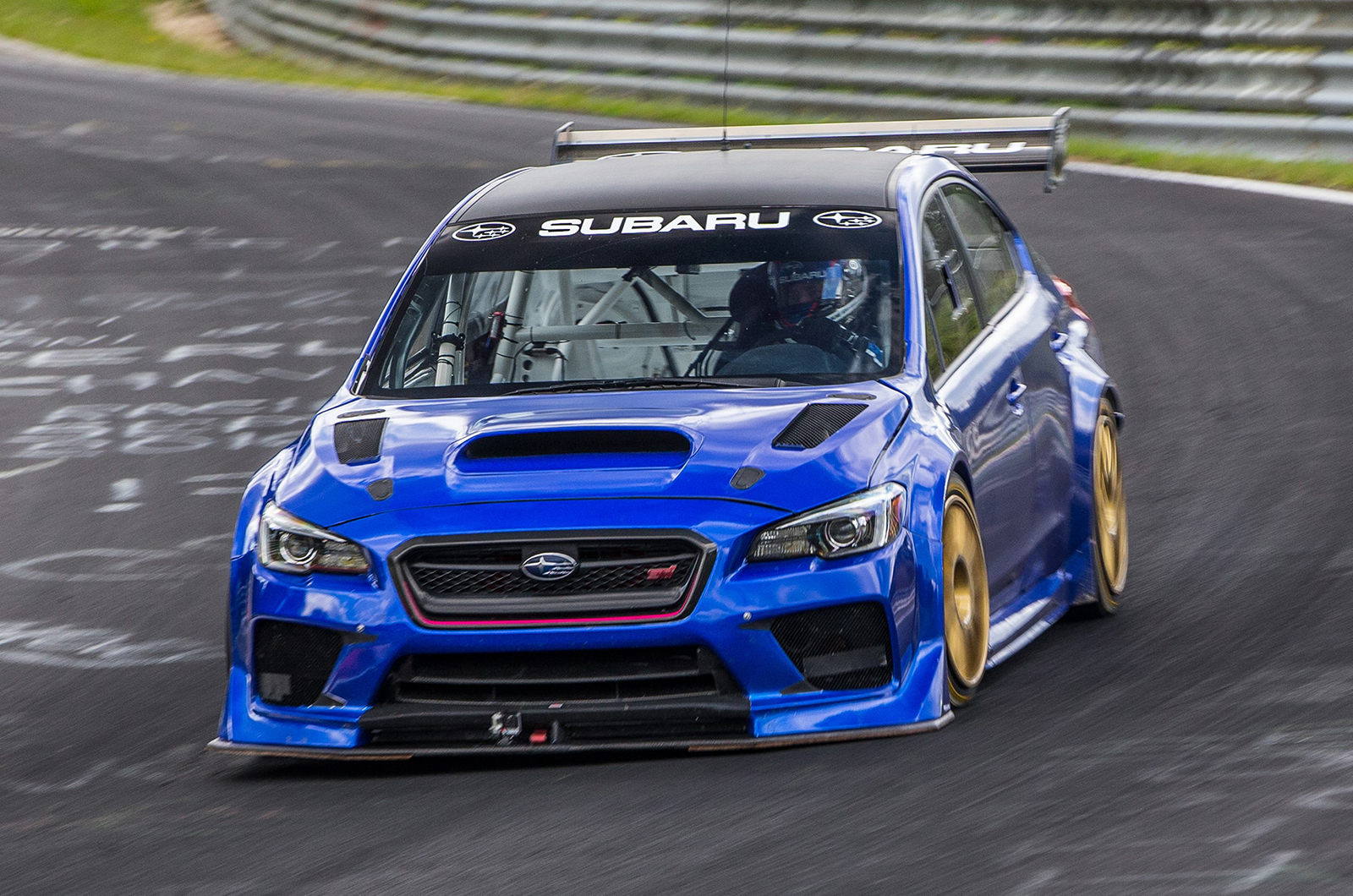 Subaru Wrx Sti Type Ra Nbr Special Laps Nurburgring In 6min 57 5sec Autocar