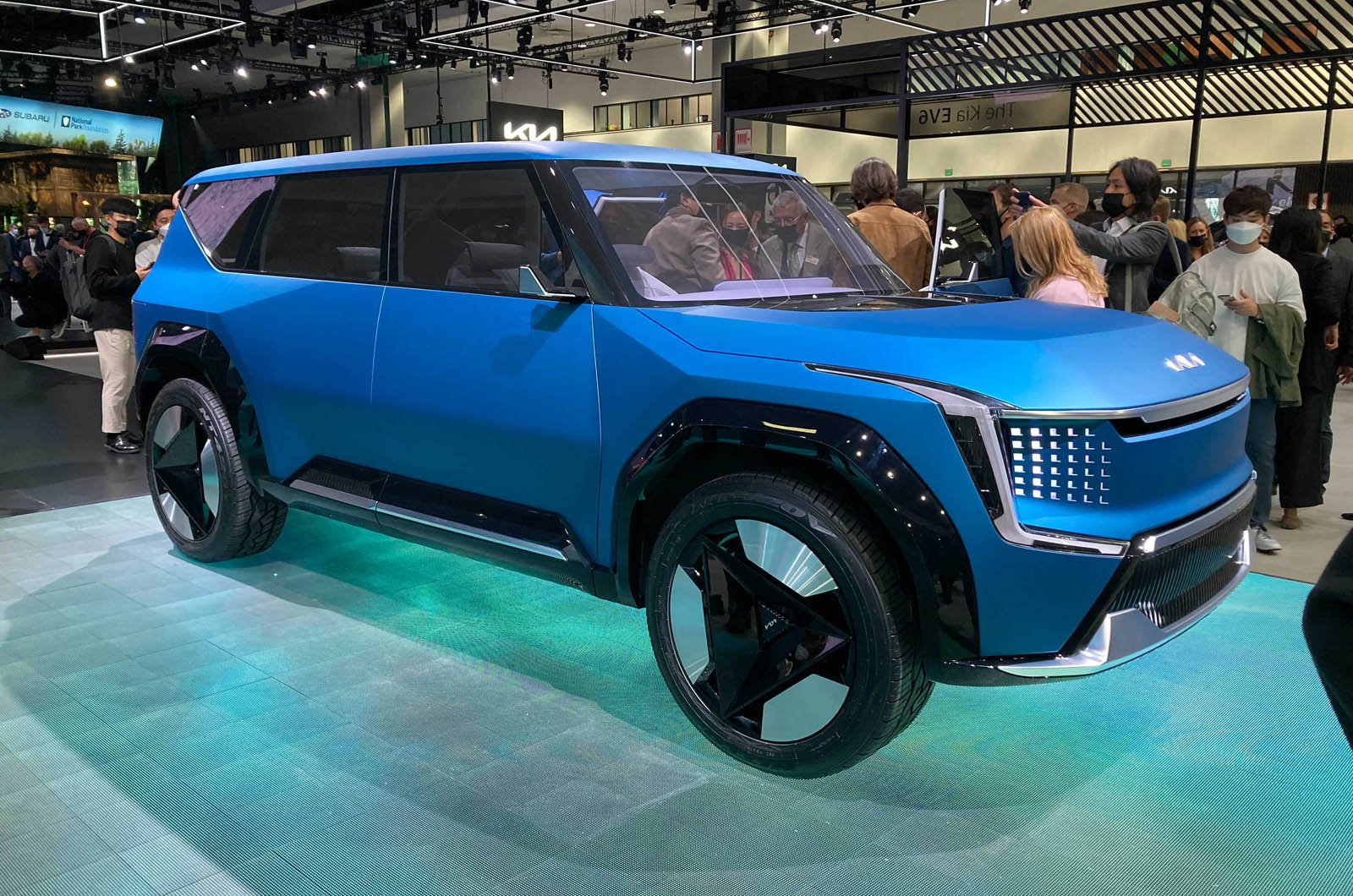 Kia Concept Ev9 Previews 2024 Electric Range-topper 