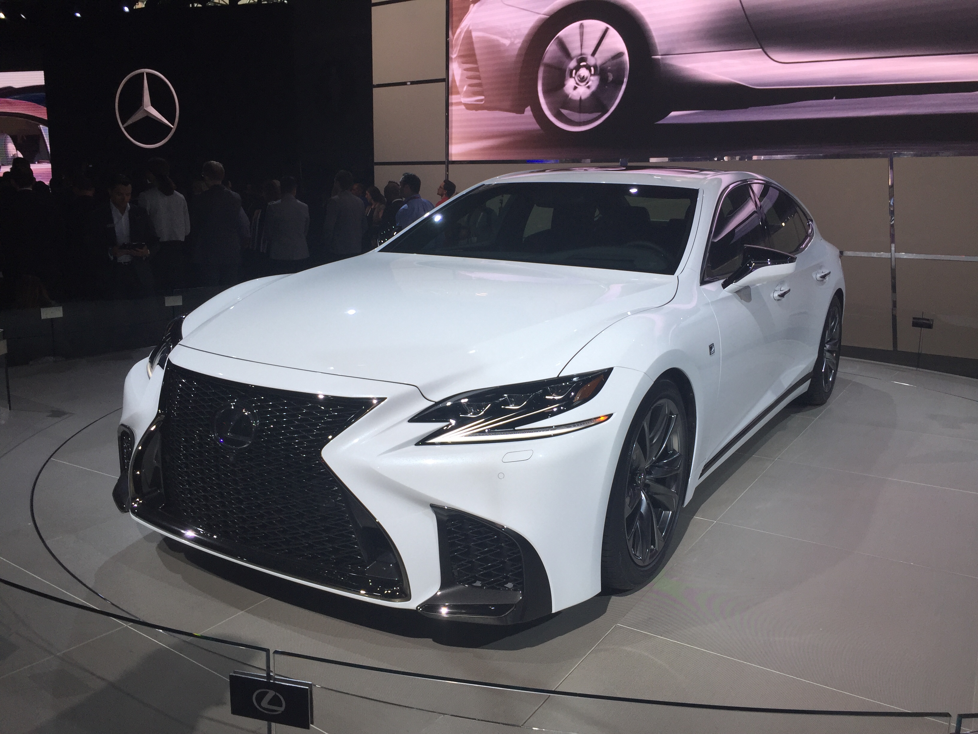 Lexus Ls F Sport Revealed At New York Motor Show Autocar