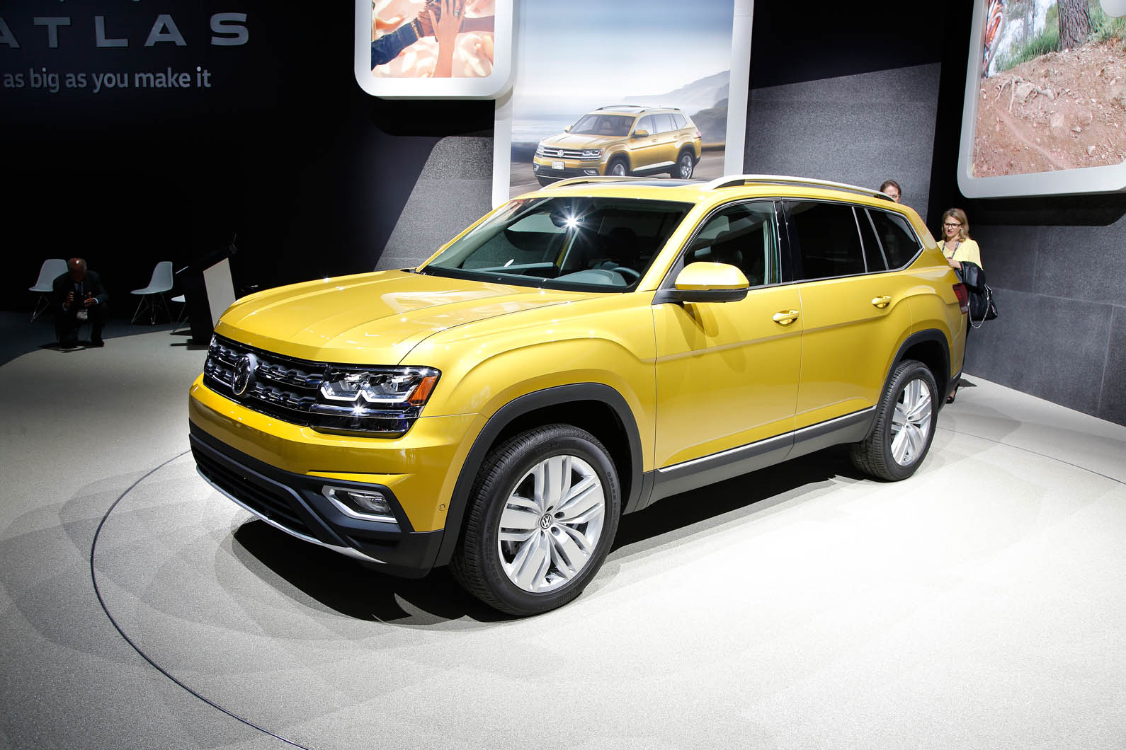 2017 Volkswagen Atlas revealed for US market | Autocar