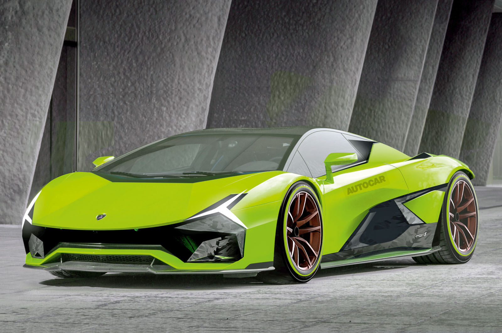 Lamborghini's first plug-in hypercar is the Aventador-replacing
