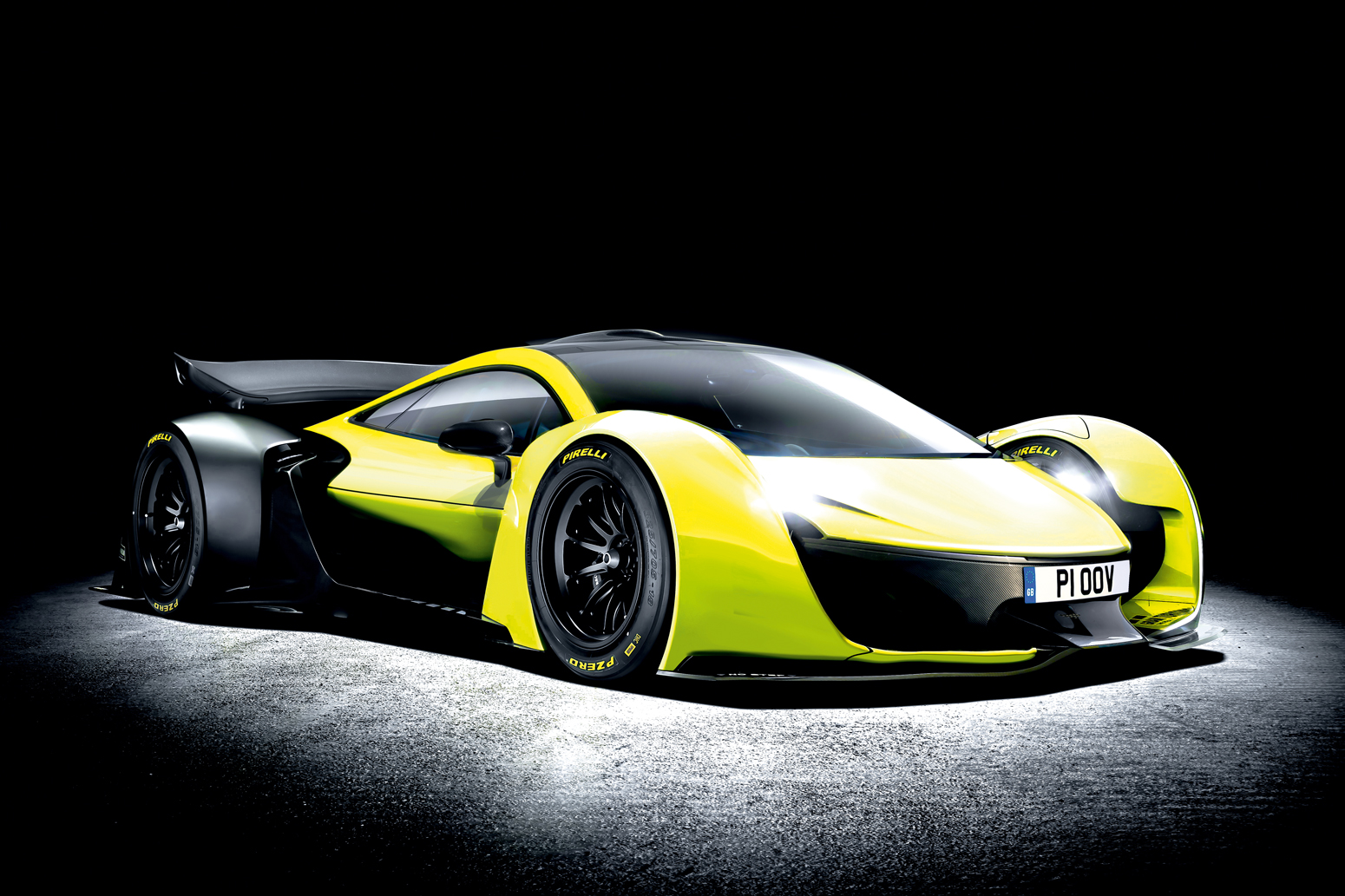 mclaren p1 electric car