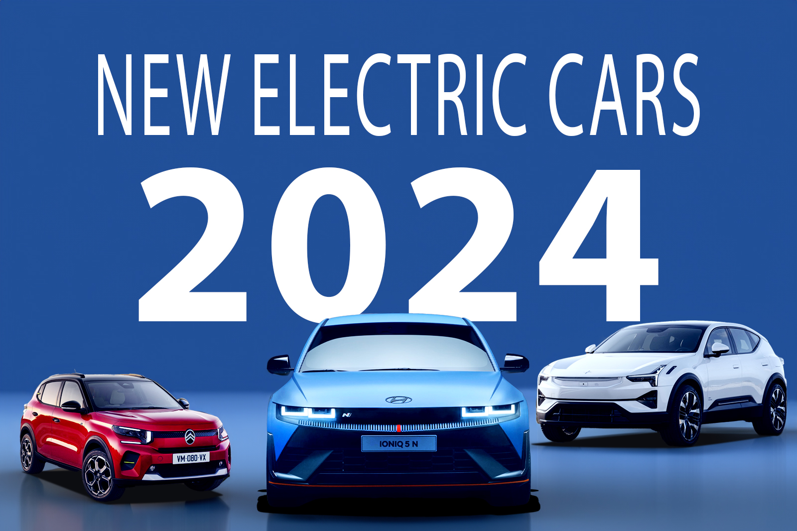 New electric cars coming in 2024 Automundo