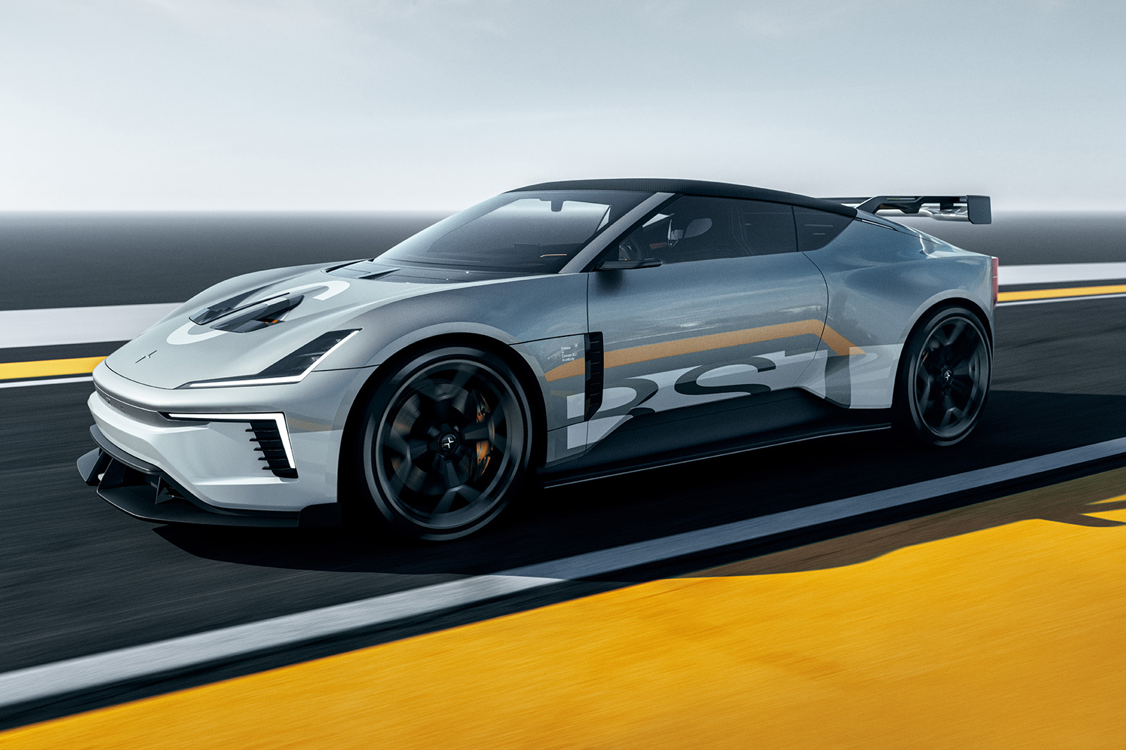 Polestar Concept BST deutet einen zukünftigen Supersportwagen speziell für den Rennsport an